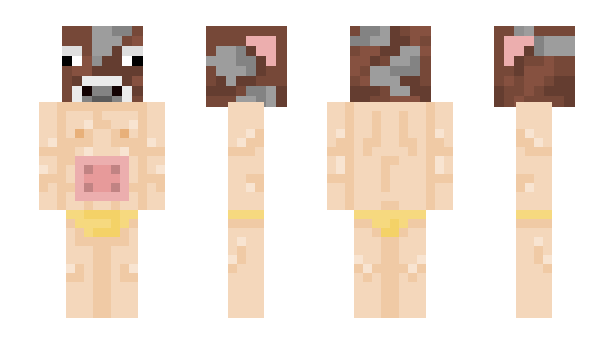 Minecraft skin h0rnyy