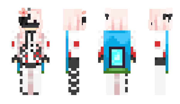 Minecraft skin EveeX3