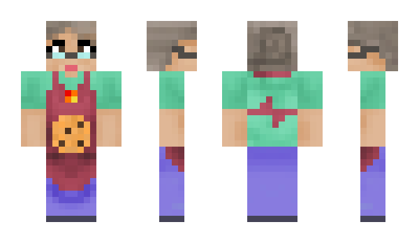 Minecraft skin SkShockX