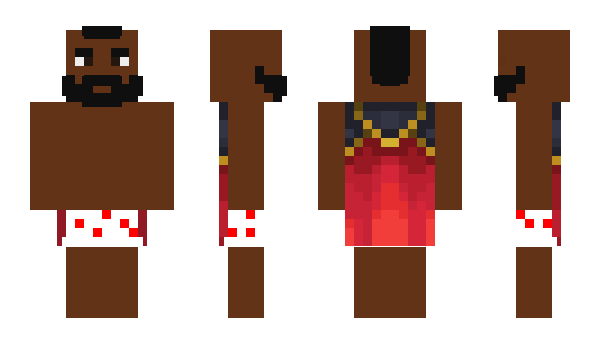 Minecraft skin Trompowsky