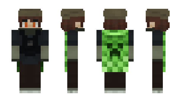 Minecraft скин по нику Logic_Fox