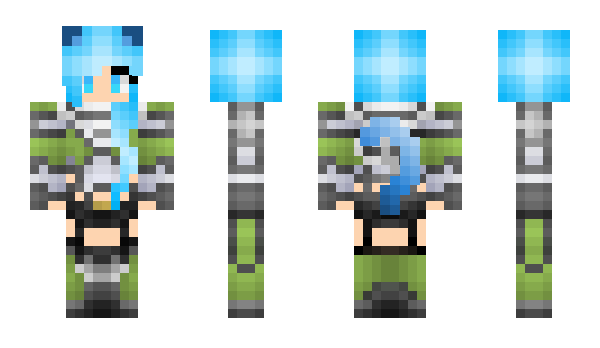 Minecraft skin Santel