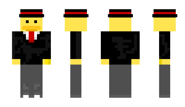 Minecraft skin kasjer