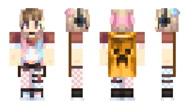 Minecraft skin KitK47