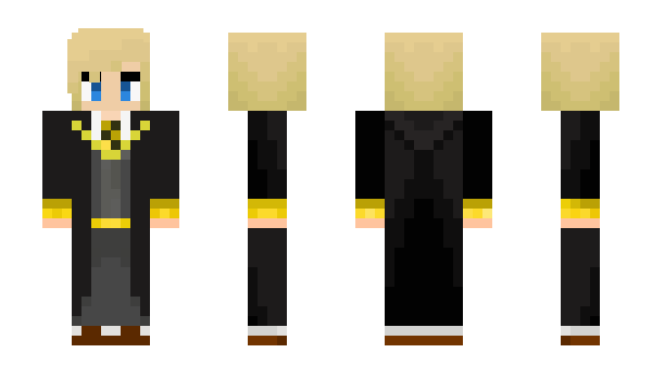 Minecraft skin HuffleKing