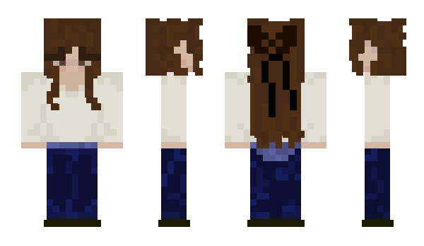 Minecraft skin claire___