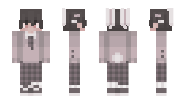 Minecraft skin bunv