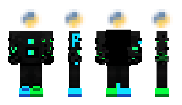 Minecraft skin PythonPY