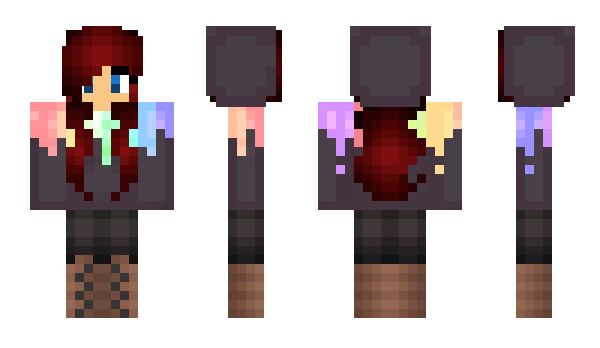 Minecraft skin GraceStarMC