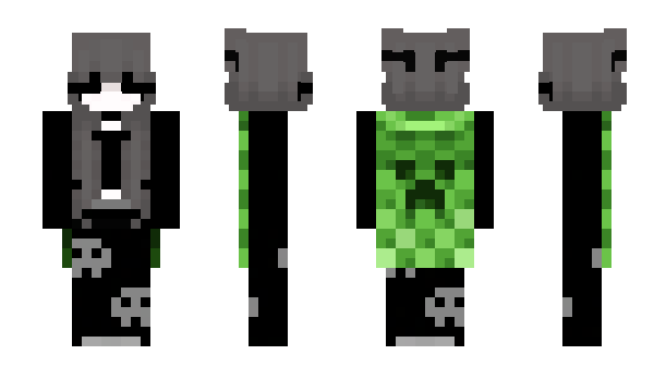 Minecraft skin K7Klaudia