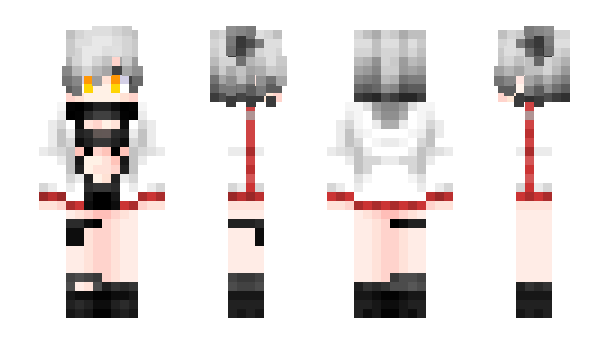 Minecraft skin Dreamwhite