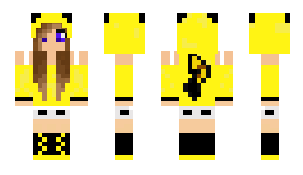 Minecraft skin Yuunaa