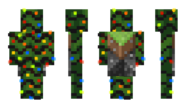 Minecraft скін по ніку ChristmasTree2