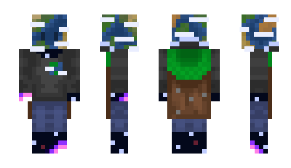 Minecraft скин по нику Gloobe