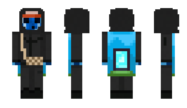 Minecraft skin qhbs