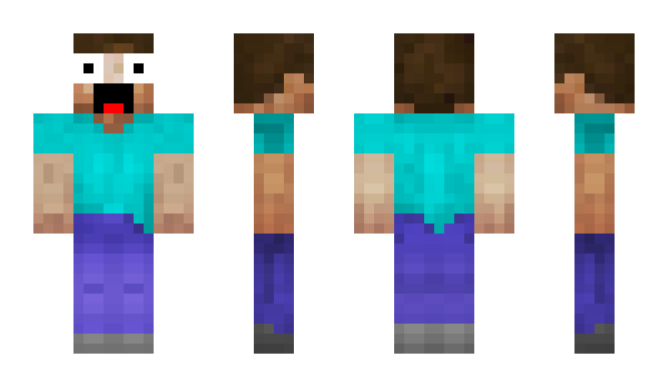 Minecraft skin BarbossaTV