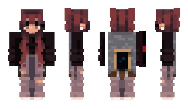 Minecraft skin Yuchika