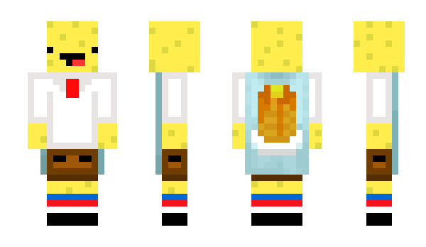 Minecraft скін по ніку SoapySponge2