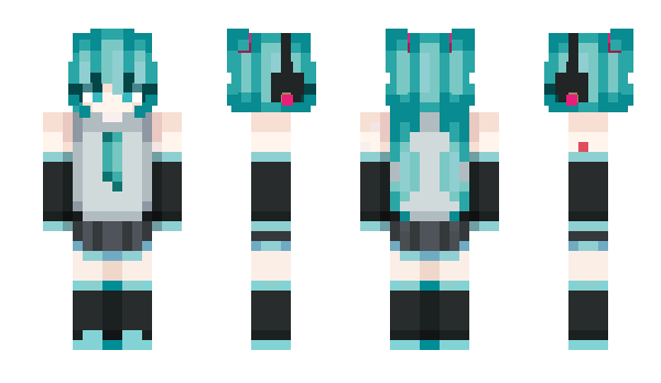 Minecraft скин по нику Saki_Ayase