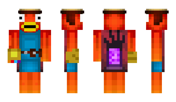 Minecraft skin Dragonrauder