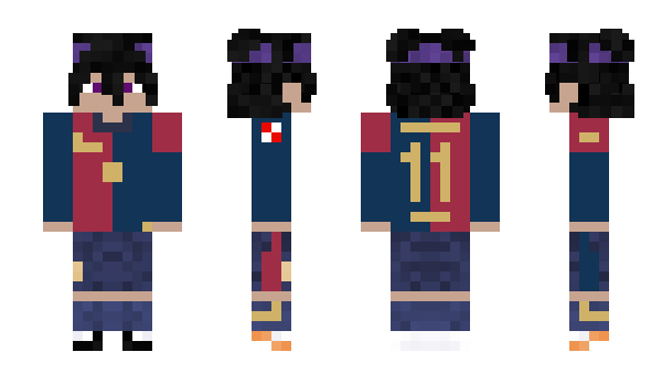 Minecraft skin Yaxsus