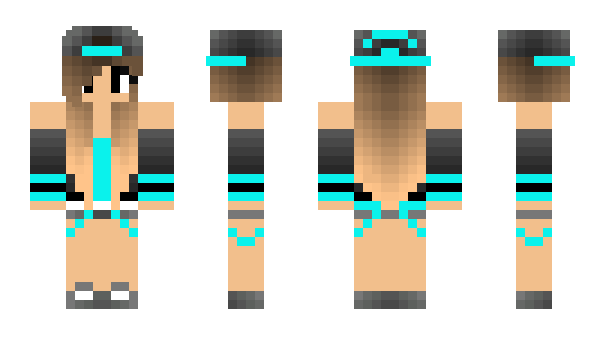 Minecraft skin SlainBot