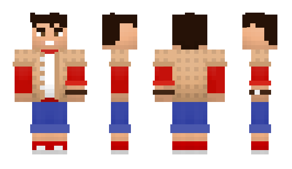 Minecraft skin WoodyGamingYT