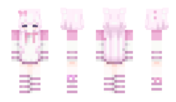 Minecraft скин по нику ItsUwUGirl