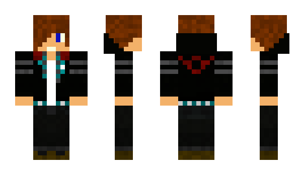 Minecraft skin Black170