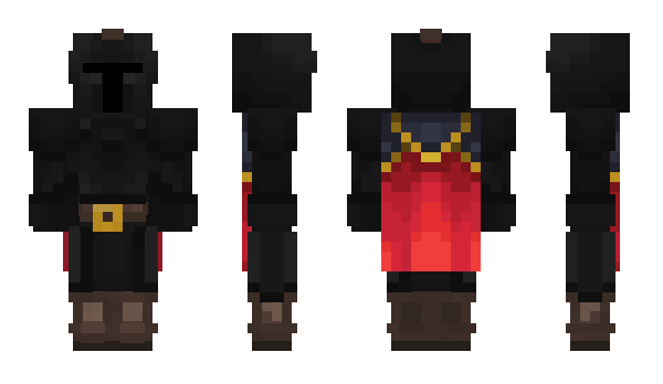 Minecraft skin Kiknight