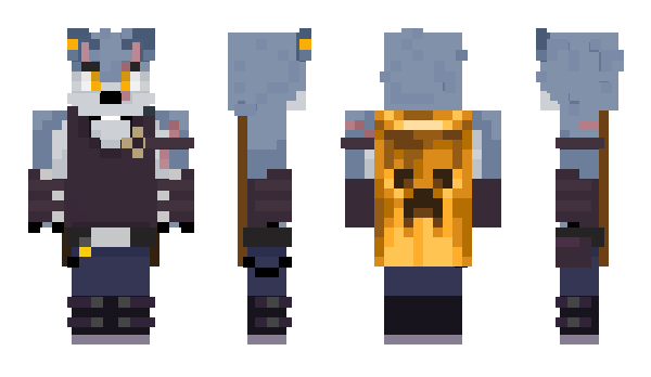 Minecraft skin Bekh
