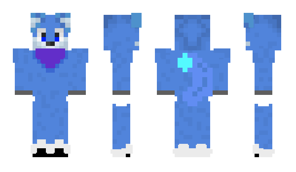 Minecraft skin Pawolyna