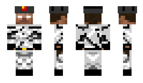 Minecraft skin RedFighter