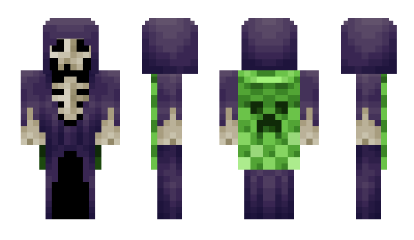 Minecraft skin KingOfSkeleton