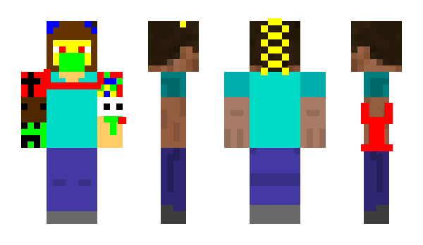 Minecraft skin kanarek