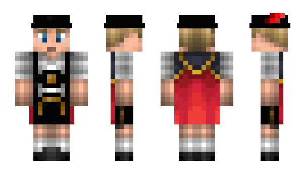 Minecraft skin HappyRik