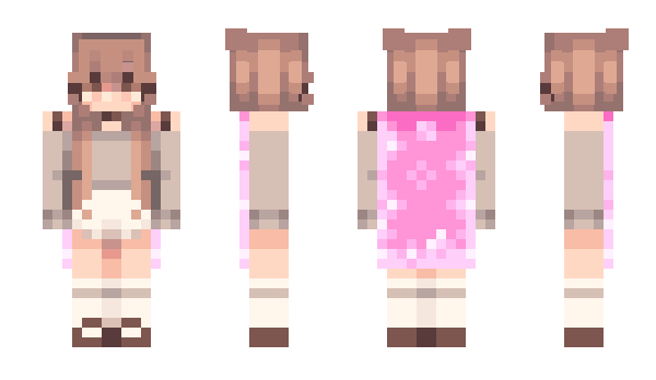 Minecraft skin LunaAwoo