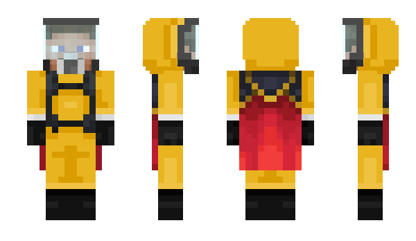 Minecraft skin BaronnRed