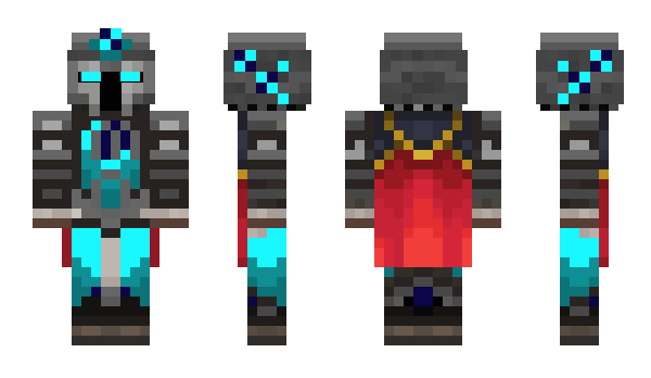 Minecraft skin Firebenter