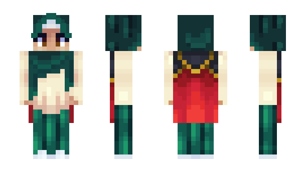 Minecraft skin Halwa234
