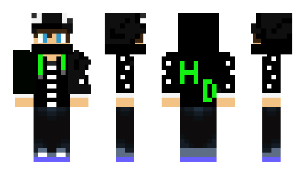 Minecraft skin kermitHD