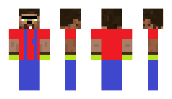 Minecraft skin Qes