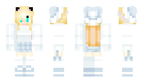 Minecraft skin Kot_kitty