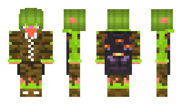 Minecraft скин по нику YujinPlash