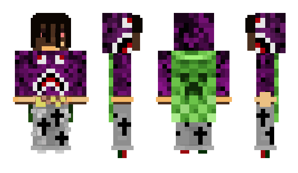 Minecraft skin ZaddrixVLR