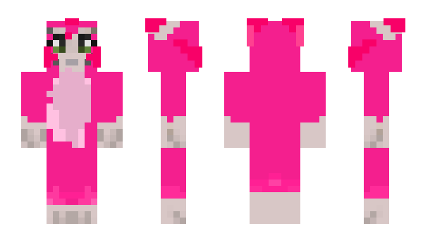 Minecraft скин по нику Pinkygirl