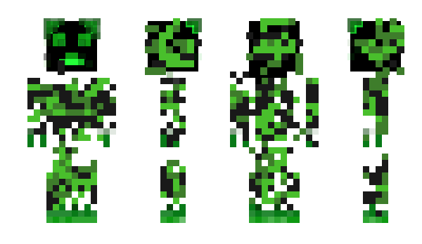 Minecraft skin Green_Bos8