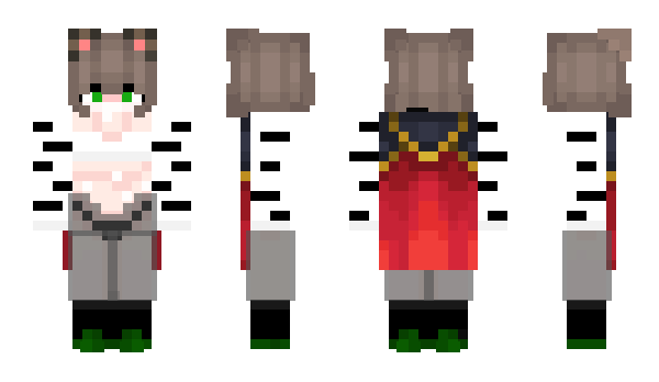 Minecraft skin Bad_Zebra