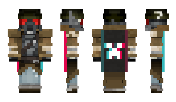 Minecraft скін по ніку JaxTheMando