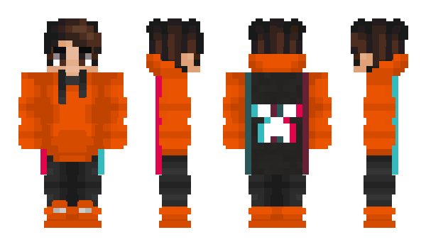 Minecraft skin AaronMadHatter